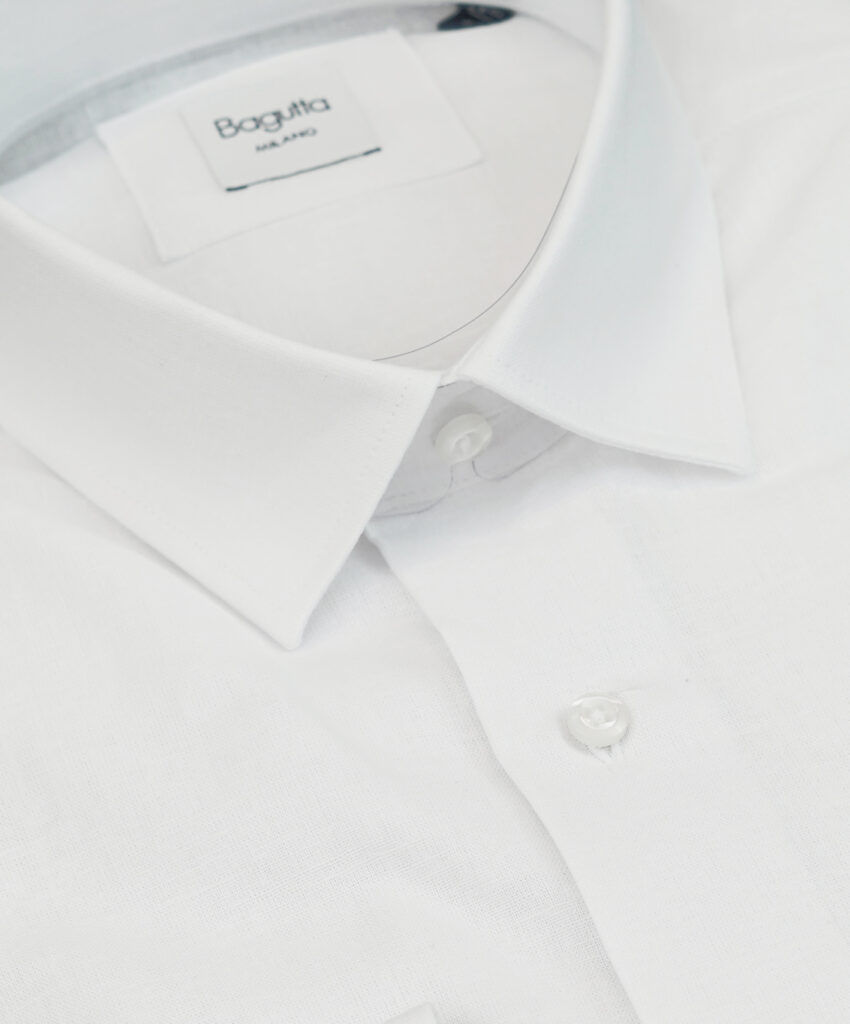 Bagutta Black Cotton Men Shirt